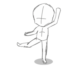 Body line acting sticker #7586190