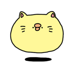 Cat chick sticker #7586380