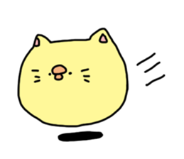Cat chick sticker #7586382