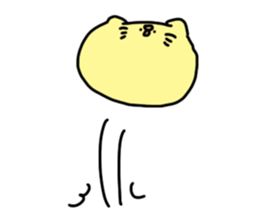 Cat chick sticker #7586383