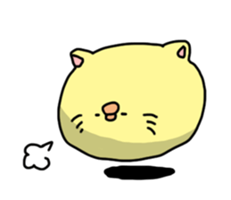 Cat chick sticker #7586385