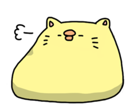 Cat chick sticker #7586386