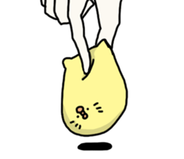 Cat chick sticker #7586410