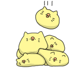 Cat chick sticker #7586415