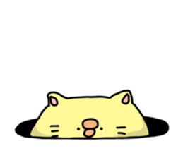 Cat chick sticker #7586418