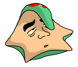 An-Chan the starfish sticker #7587228