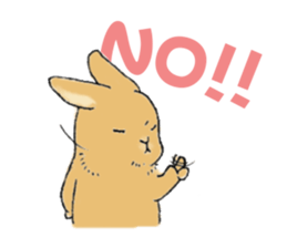 Pang-Ji the rabbit and a kappa sticker #7587303