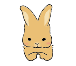 Pang-Ji the rabbit and a kappa sticker #7587310