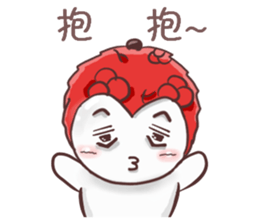 litchi 2 sticker #7587387