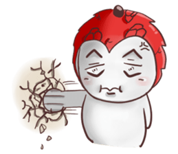 litchi 2 sticker #7587398