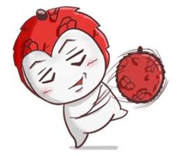 litchi 2 sticker #7587411