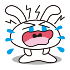 Sticker crying sticker #7587500