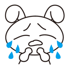 Sticker crying sticker #7587511