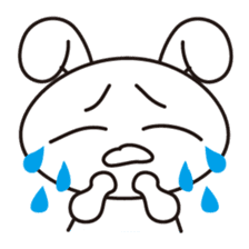 Sticker crying sticker #7587511