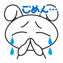 Sticker crying sticker #7587522