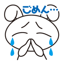 Sticker crying sticker #7587522