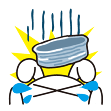 Sticker crying sticker #7587528