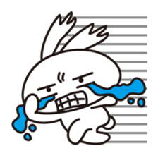 Sticker crying sticker #7587531