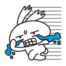 Sticker crying sticker #7587531