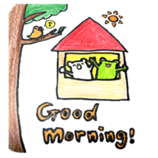 Frog and Bear 3 sticker #7587956