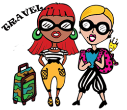 Pinka Zora sticker #7588002