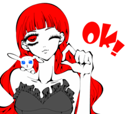 Rouge sticker #7588101