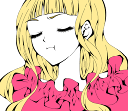 Rouge sticker #7588106