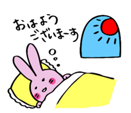 hebereke usagui daily life sticker #7588621