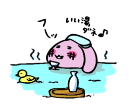 hebereke usagui  daily life sticker #7588624