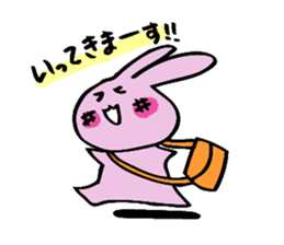hebereke usagui daily life sticker #7588625