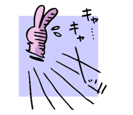 hebereke usagui daily life sticker #7588637