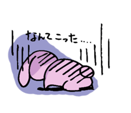 hebereke usagui daily life sticker #7588640