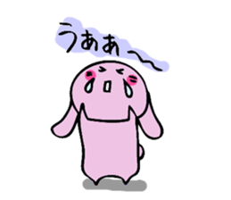 hebereke usagui daily life sticker #7588644
