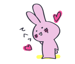 hebereke usagui daily life sticker #7588651