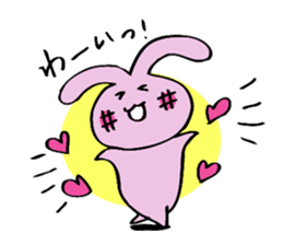 hebereke usagui daily life sticker #7588653