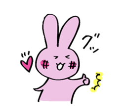 hebereke usagui  daily life sticker #7588658