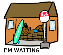 I LOVE SURF Ver.2 sticker #7589543