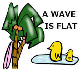 I LOVE SURF Ver.2 sticker #7589552