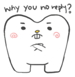 Buckteeth, toothfairy apprentice sticker #7589682