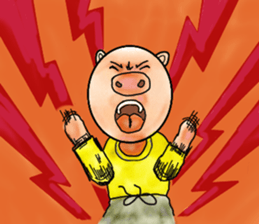 BUTA_tan sticker #7589786