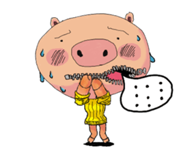 BUTA_tan sticker #7589811