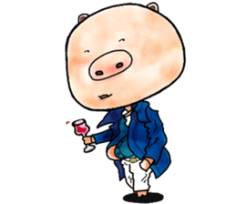 BUTA_tan sticker #7589814