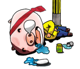 BUTA_tan sticker #7589815