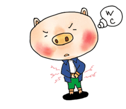 BUTA_tan sticker #7589818