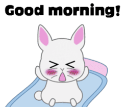 A Rabbit's Daily Life sticker #7590151