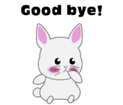 A Rabbit's Daily Life sticker #7590153