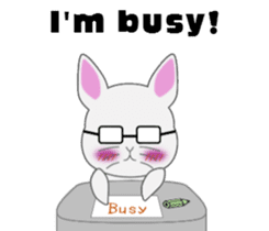 A Rabbit's Daily Life sticker #7590155
