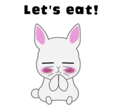 A Rabbit's Daily Life sticker #7590166