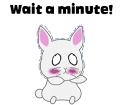 A Rabbit's Daily Life sticker #7590171