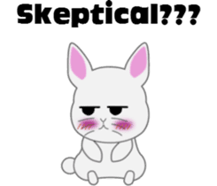 A Rabbit's Daily Life sticker #7590173